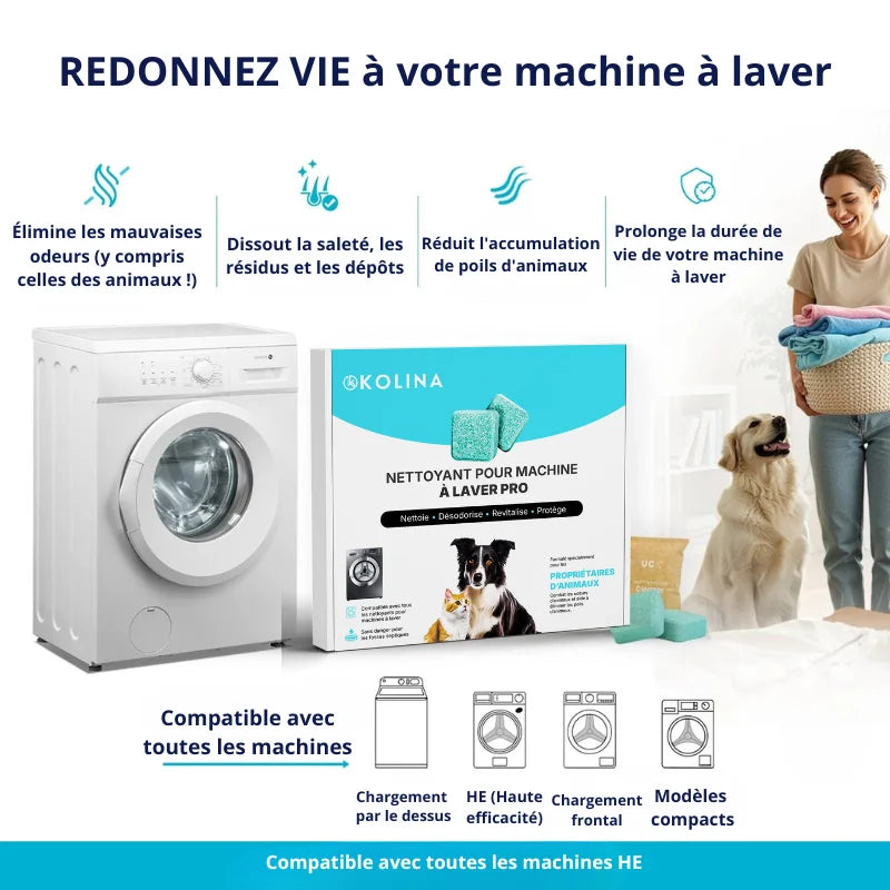Nettoyant Machine Pro Enzymes Actives